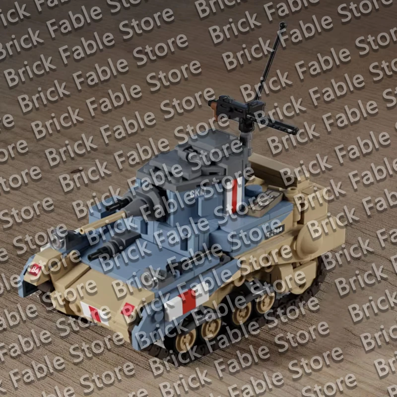 QWERT M3 Military Tanks Model MOC Building Bricks War Equipment Modular Technology Gifts Holiday Assemble Children Toys Suit