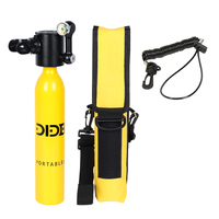 DIDEEP 2025 New  5-10Mins Diving 0.5L Mini Lung Air Tank Set