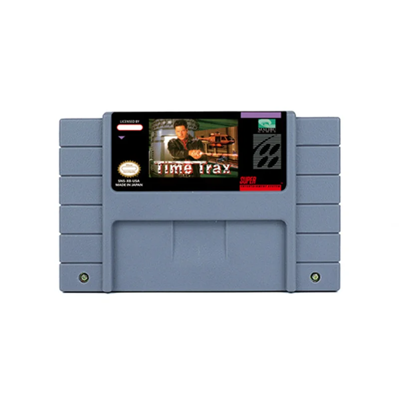 لعبة تايم تراكس لهدايا الأطفال SNES 16 بت ريترو كارت