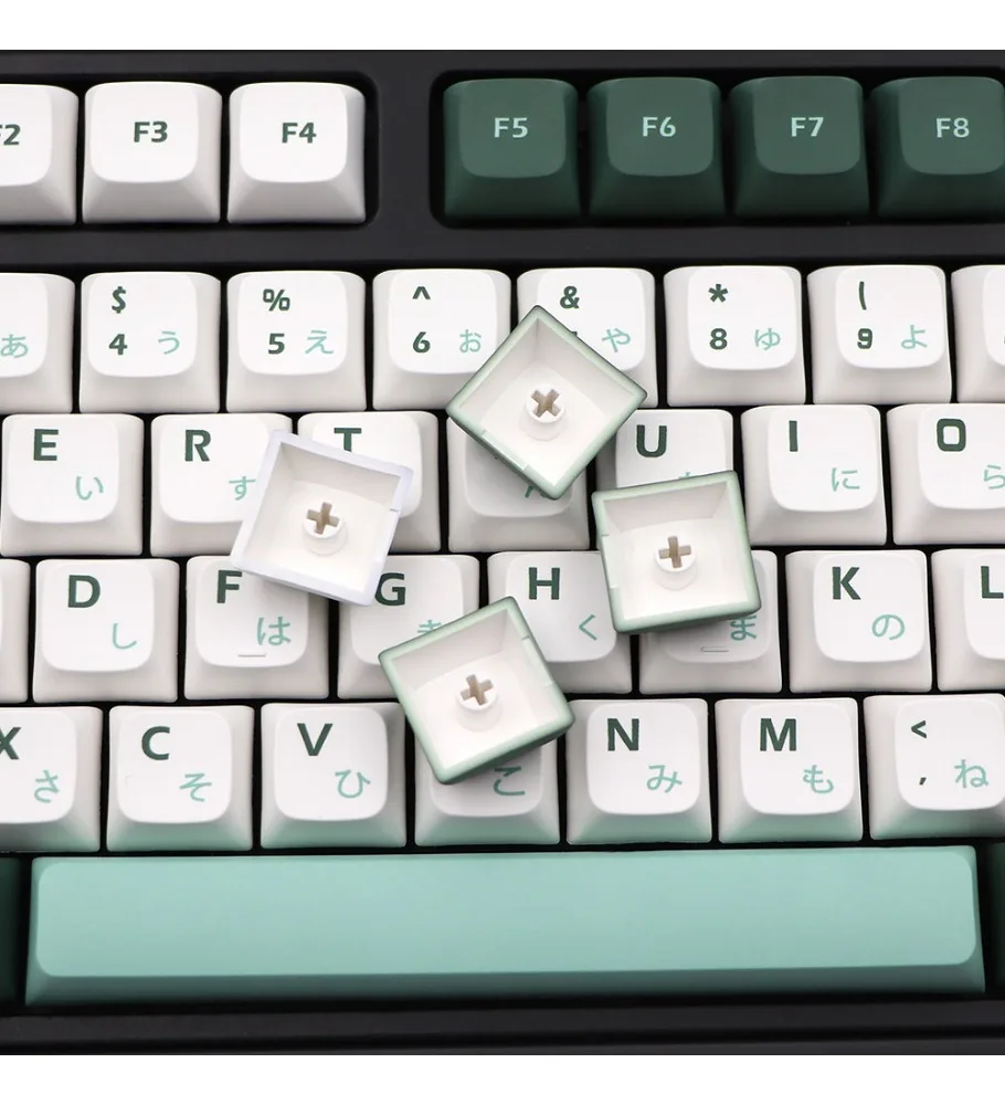 Botanical Garden XDA Height Japanese/US 137 Keys PBT Mechanical Keyboard Keycaps GH60/64/68/96/104