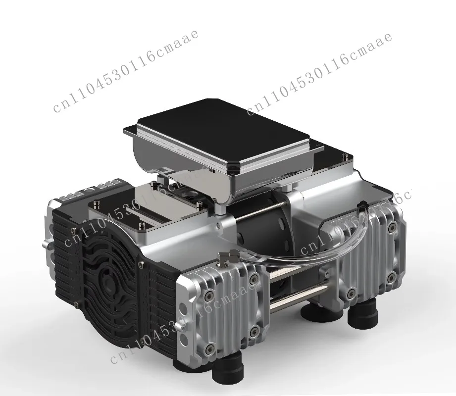 100% Oil-Less Mini Electric Piston Air Compressor Pump Two-Stage Silent Motor Customizable for Machining Applications