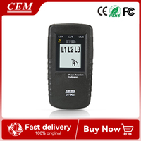 CEM DT-901 DT-902 Motor & Three Phase Rotation Indicator 40V to 690V AC IP40 socket polarity detector