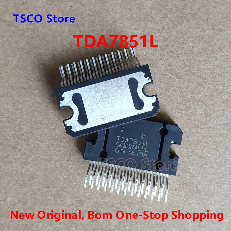 1 buah Audio TDA7851 7851 Audio asli baru 4 X48 W MOSFET