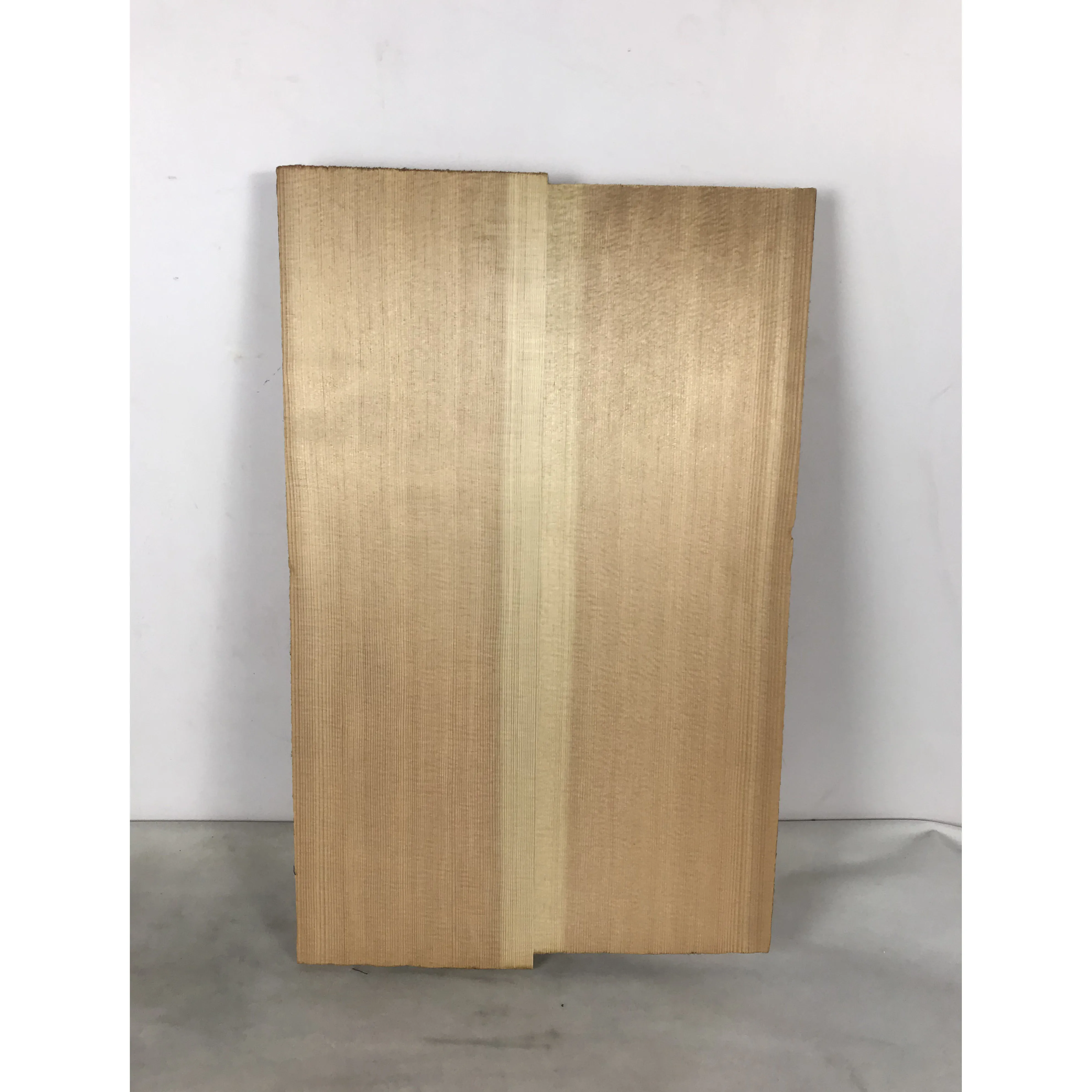 Solid Spruce Wood DIY Material, Violin Accessories, Made of Luthier, Top of Violin Body, 2-1Piece