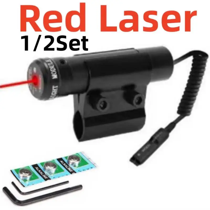 Red Dot Scope Laser Sight Laser Pointer With Rechargeable Battery 20mm Picatinny Rail Laser Scope Sight