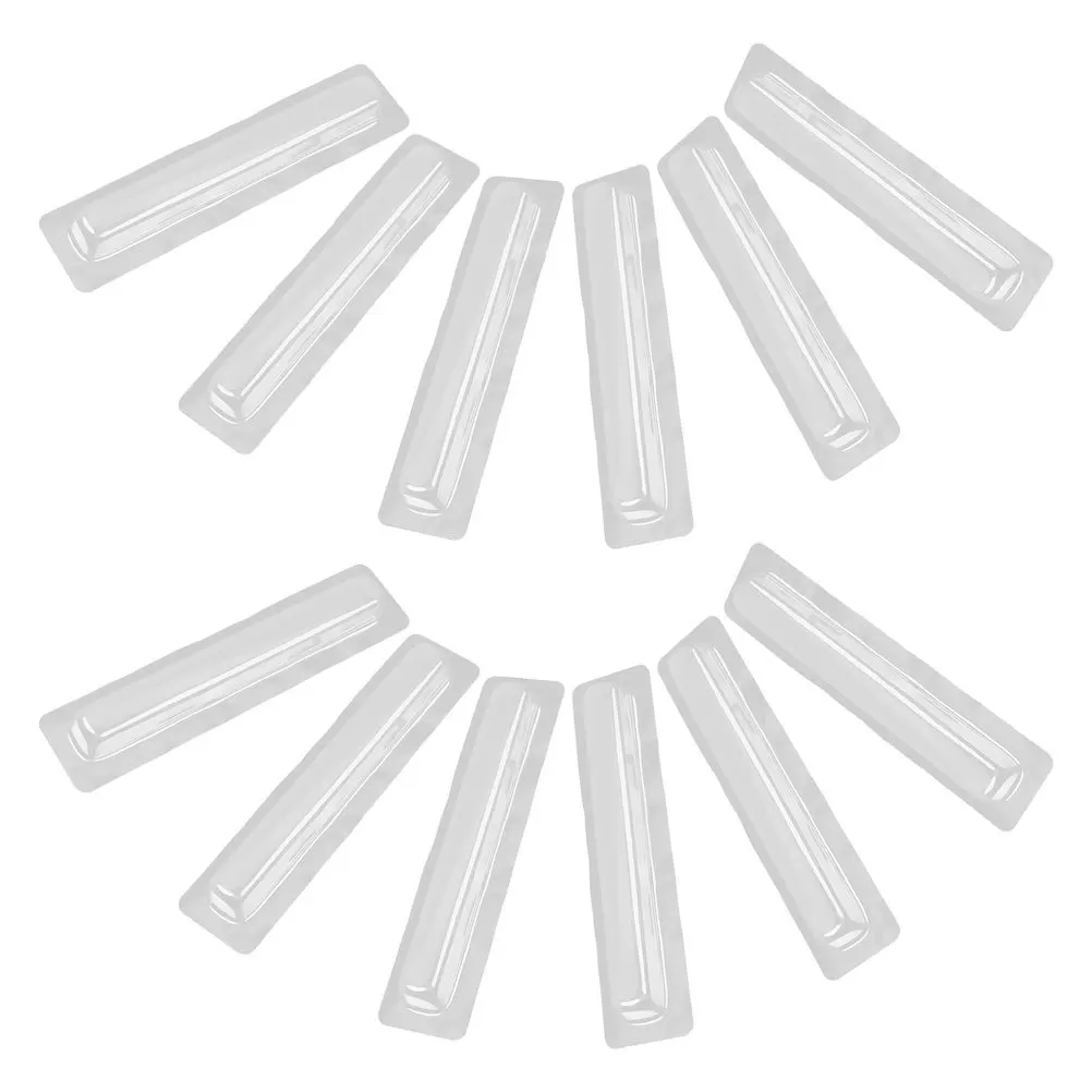 

12Pcs Clock Pointer Protective Cover Transparent PVC Antisqueeze Shell Quartz Wall Clock Parts Protective Box Pointer Parts