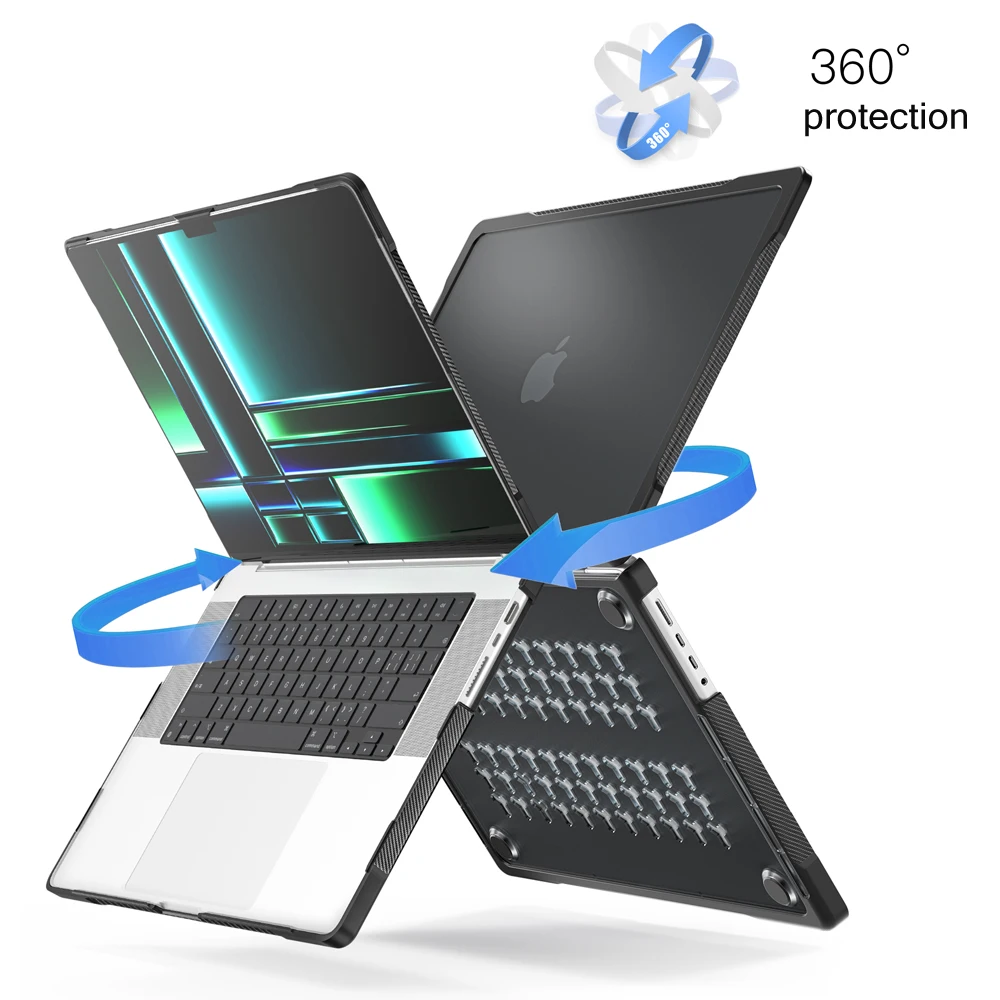 Laptop Sleeve Case for Apple Macbook Pro Air Laptop Bag Cases 16 15 14 13 13.6 inch Plastic Sleeve Matte Hard Shockproof Cover