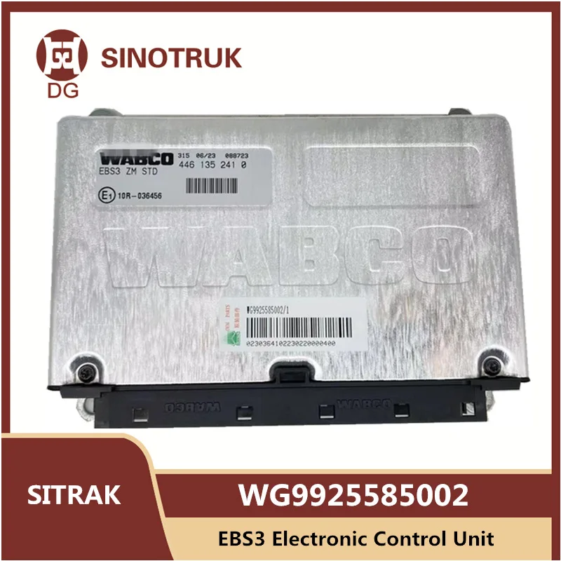 WG9925585002 EBS3 Electronic Control Unit For SINOTRUK SITRAK Computer Board Truck Parts WABCO 4461352410