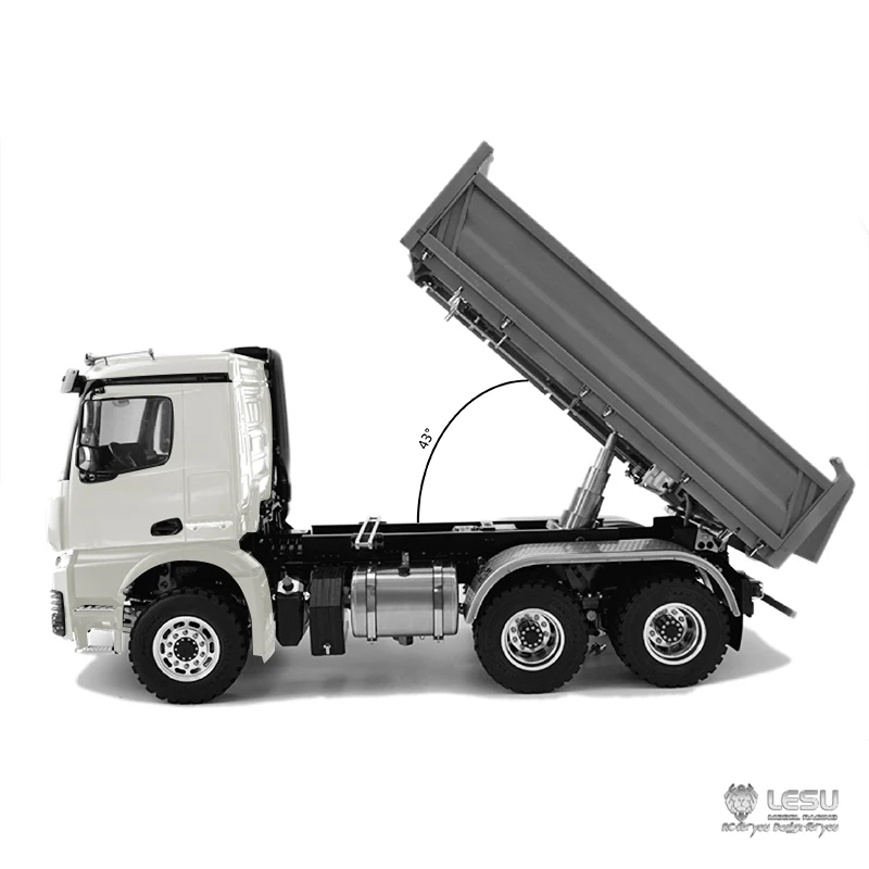 1/14 LESU RC Three-Way Dumper Tipper 3348 Model Kabolite Cabin 6*6 3Axles Toys for Boys Christmas Gift Thzh1217-Smt3