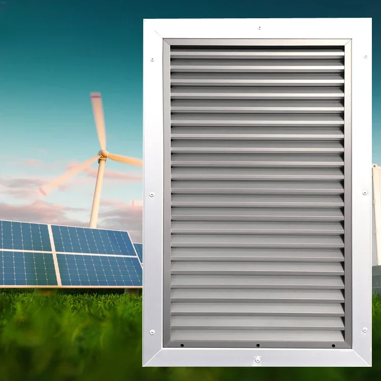 Cooling Fan Panel Mounting Industrial Air Ventilation Cabinet Cooling Industrial Filter shutters