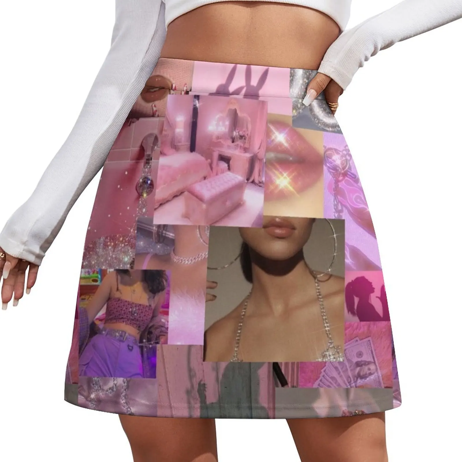 

Baddie aesthetic collage Mini Skirt new in dresses summer skirts sexy skirt women's golf wear summer