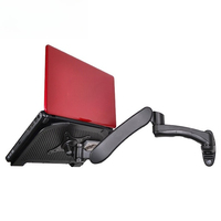 Wall-mounted notebook stand/computer stand//lift/bracket bed