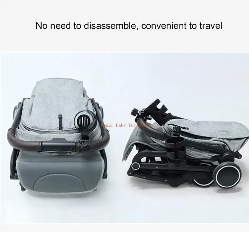 

J0PF Baby Stroller Cup Holder Universal 360 Rotatable Drink Bottle Rack for Pram Pushchair Wheelchair Accessories