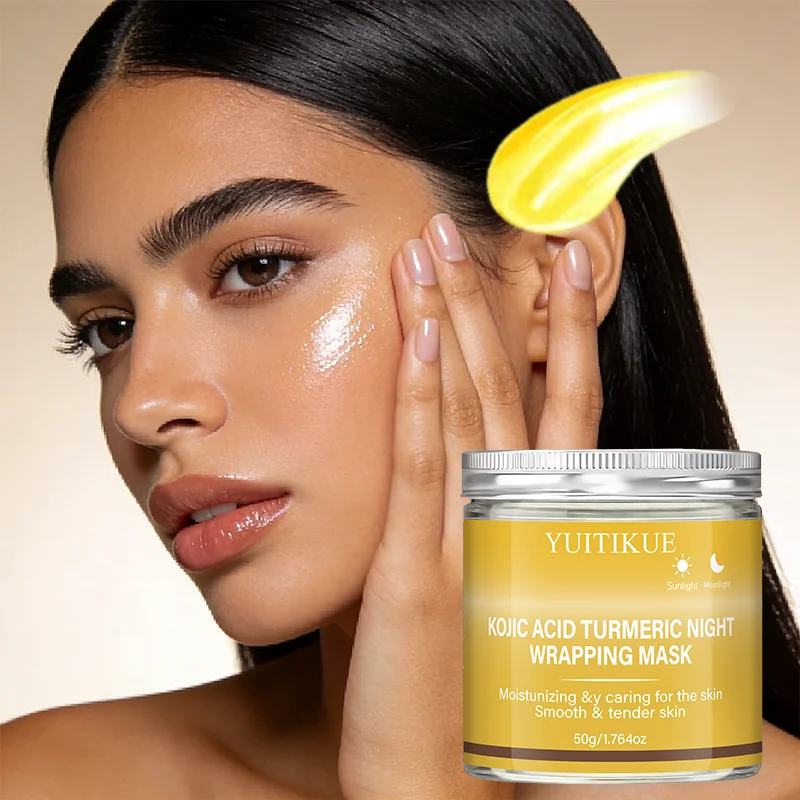Kojic Acid Turmeric Night Mask - Bentonite Clay Mask review and price