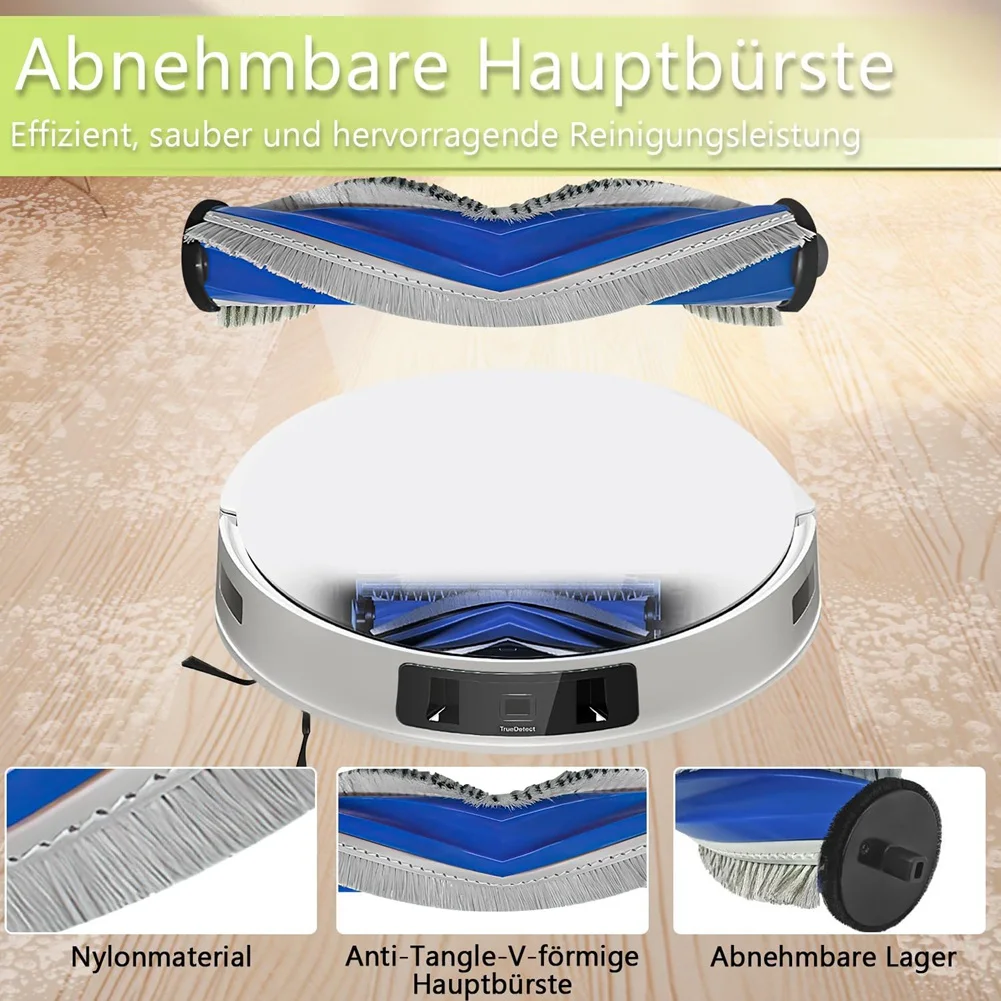 

N08R For ECOVACS DEEBOT T30 PRO Omni / T30 Omni, Main Side Brush Hepa Filter Mop Cloth Dust Bags Accessories