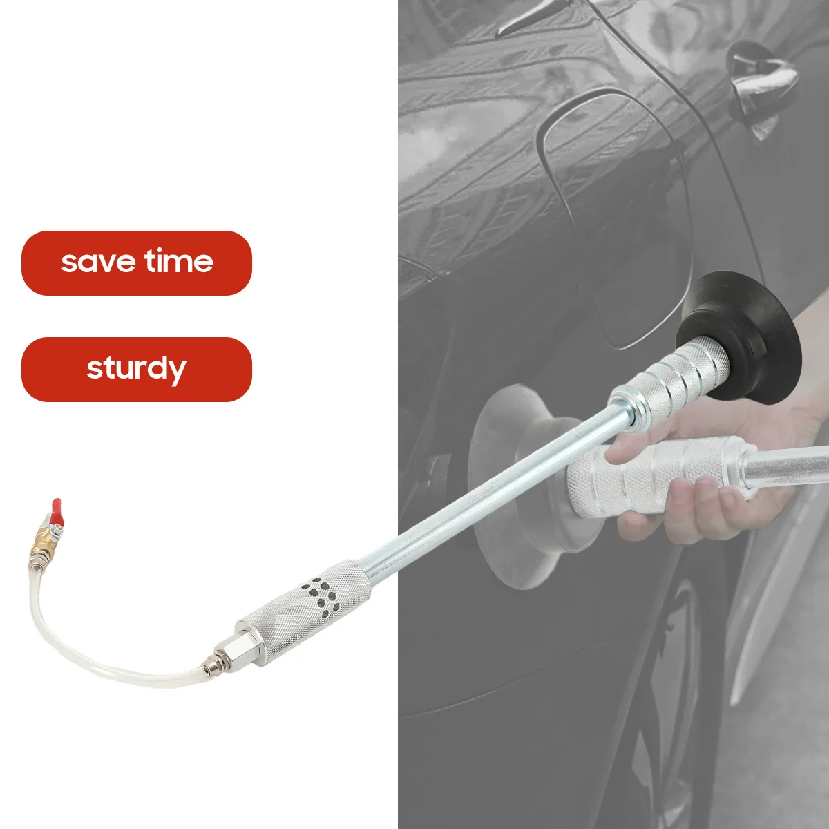 Car Pneumatic Dent Puller, Manual Dent Repair, Suction Cup Sliding Hammer, 115mm Suction Cup, JP Interface, Car Body Repair Tool