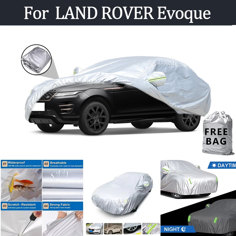 

For LAND ROVER Evoque Car Cover Outdoor Protection Covers Snow Sunshade Waterproof Dustproof Exterior UV Car Accessories