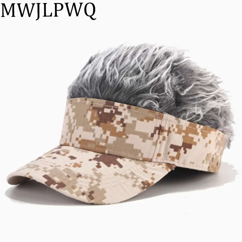 

MWJLPWQ Male Wig Baseball Cap American Field Leaf Camouflage Ins Men's High Street Casual Hat 2025 Autumn New Fashion 010513