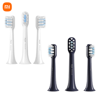 Original Xiaomi Mijia Electric Toothbrush Heads (Standard Type) 3pcs For T301/T302 Sonic Toothbrush Replacement Brush Nozzles