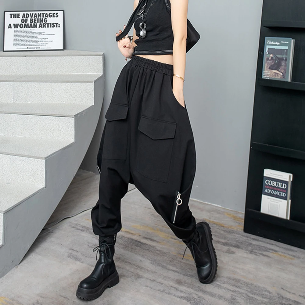 

Мужские широкие брюки XS-5XL: Новинка зимы, американский ретро-стиль, модные повседневные свободные дышащие нишевые мужские штаны