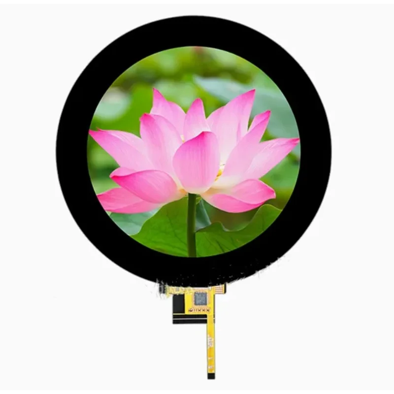 IPS 4.0 polegadas 40PIN TFT LCD Tela Redonda Capacitiva NV3052C Drive IC 720*720 Interface RGB