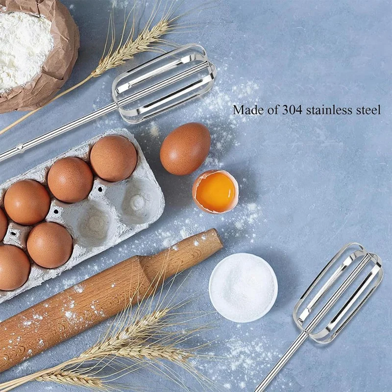 Batedores misturador de mão para Hamilton Beach, misturador de mão, substituição Blades Attachment, 62692, 62695V, 64699, 62682RZ, 4 Pack