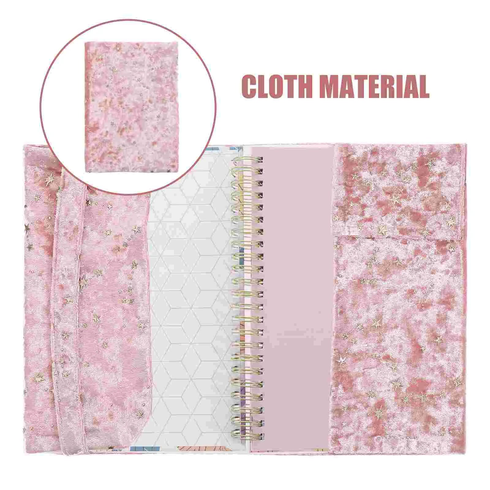 Ornamental Book Protector Protective Cover Textbook Decorative Sleeve Creative Note