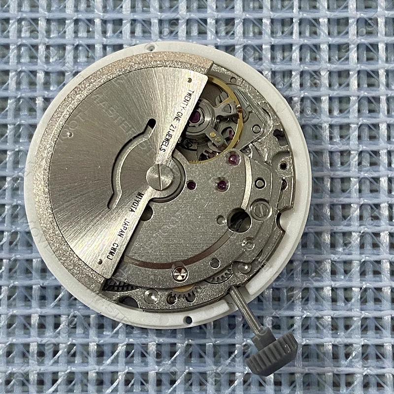 Nowy mechanizm MIYOTA 828, górny i dolny kalendarz, podwójny kalendarz, srebrny mechanizm mechaniczny 8285, akcesoria do zegarków