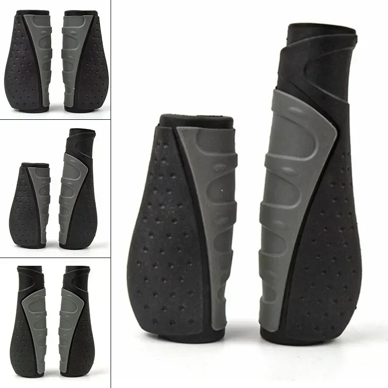 

1Pair Folding Bicycle Handlebar Grip Long/Short Shift Handle Grips MTB Bike Handlebar Grips For 22.2mm Hole Diameter Handle Bar