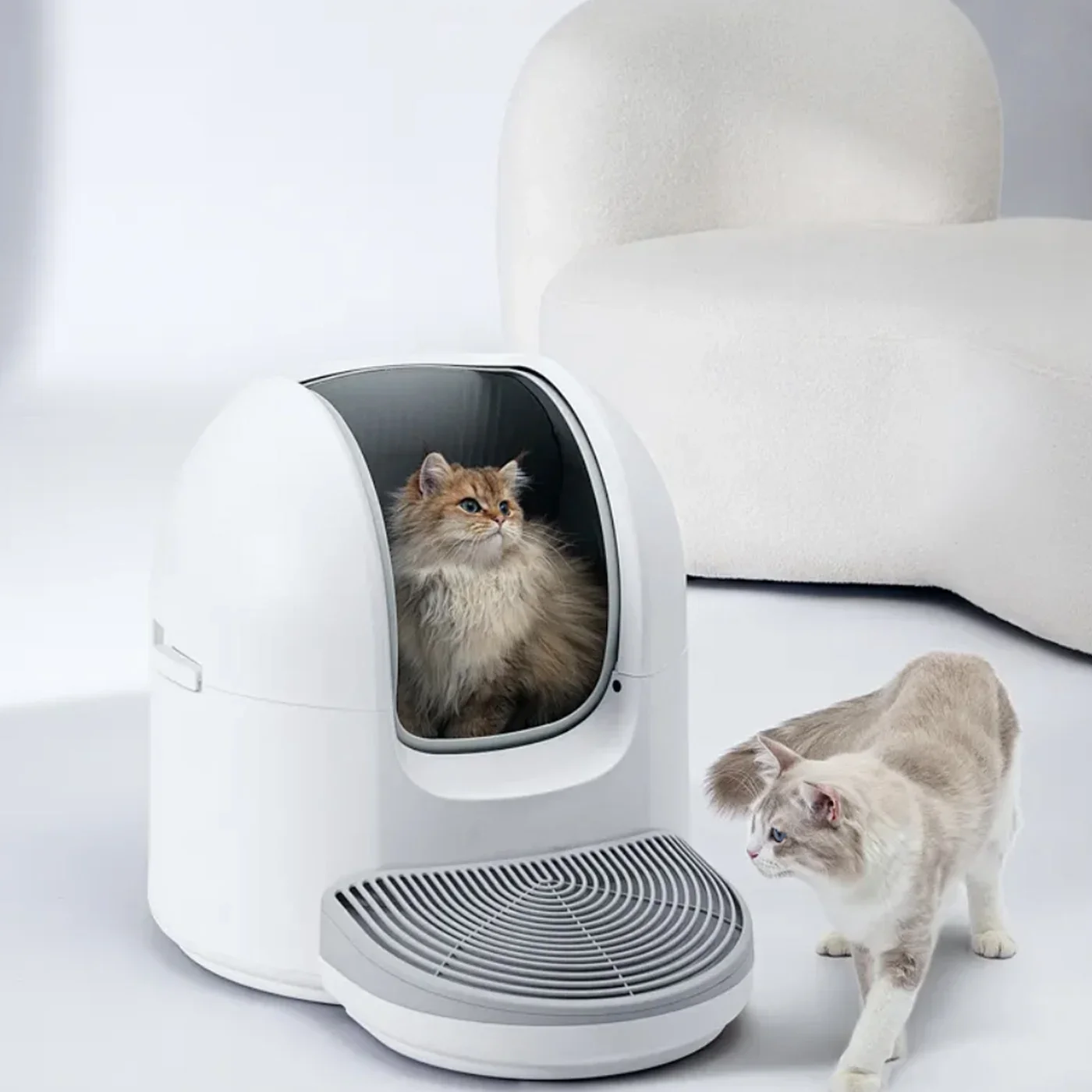 Wholesale OEM/ODM Smart Cat  Box Automatic Self Cleaning Fully Enclosed 67L Automatic Cat  Box