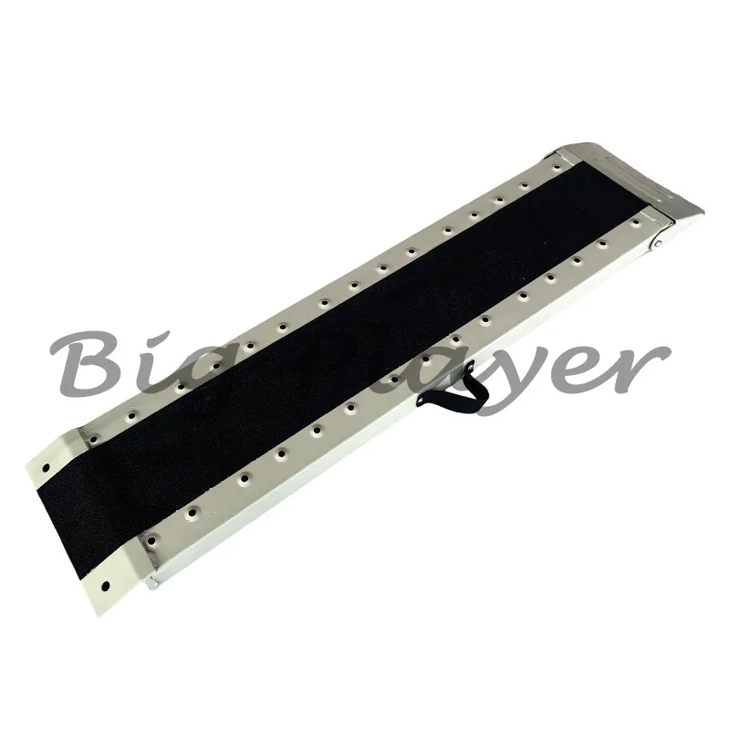 オートバイ車椅子電動車両用階段昇降用ランプボード障害物なしランプボード