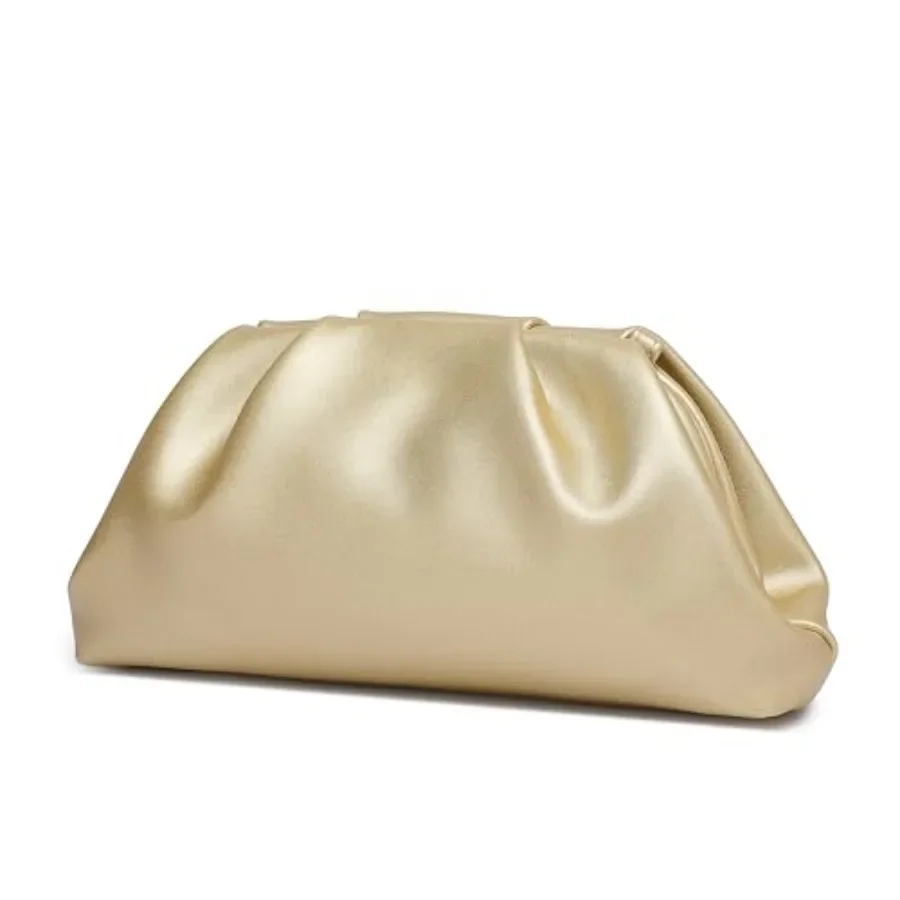 

YUWITA Soft PU Leather Clutch Purses for Women Formal Elegant Luxurious Evening Bag