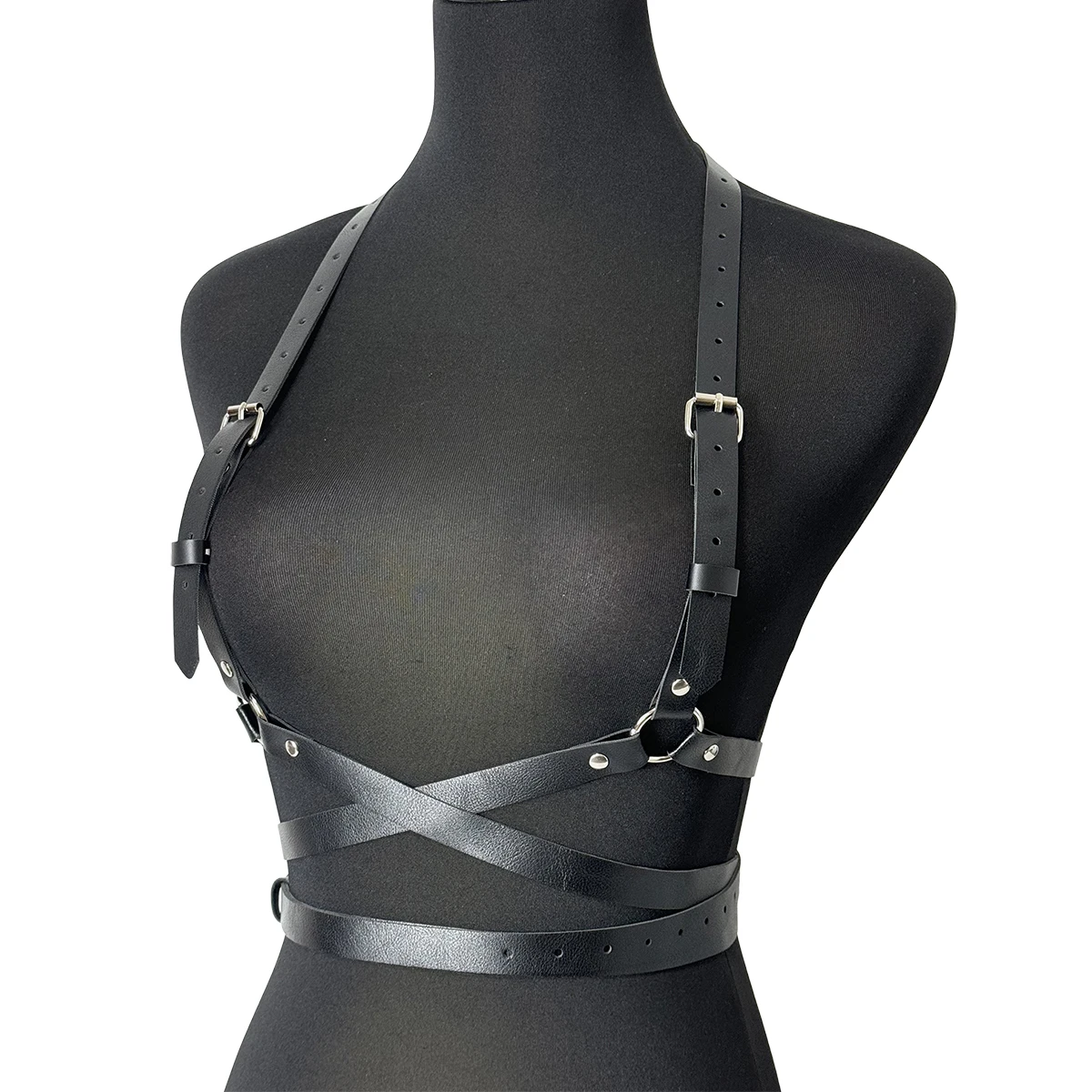 Women Punk Fashion Leather Bel - огляд і ціна Leather Work Harness
