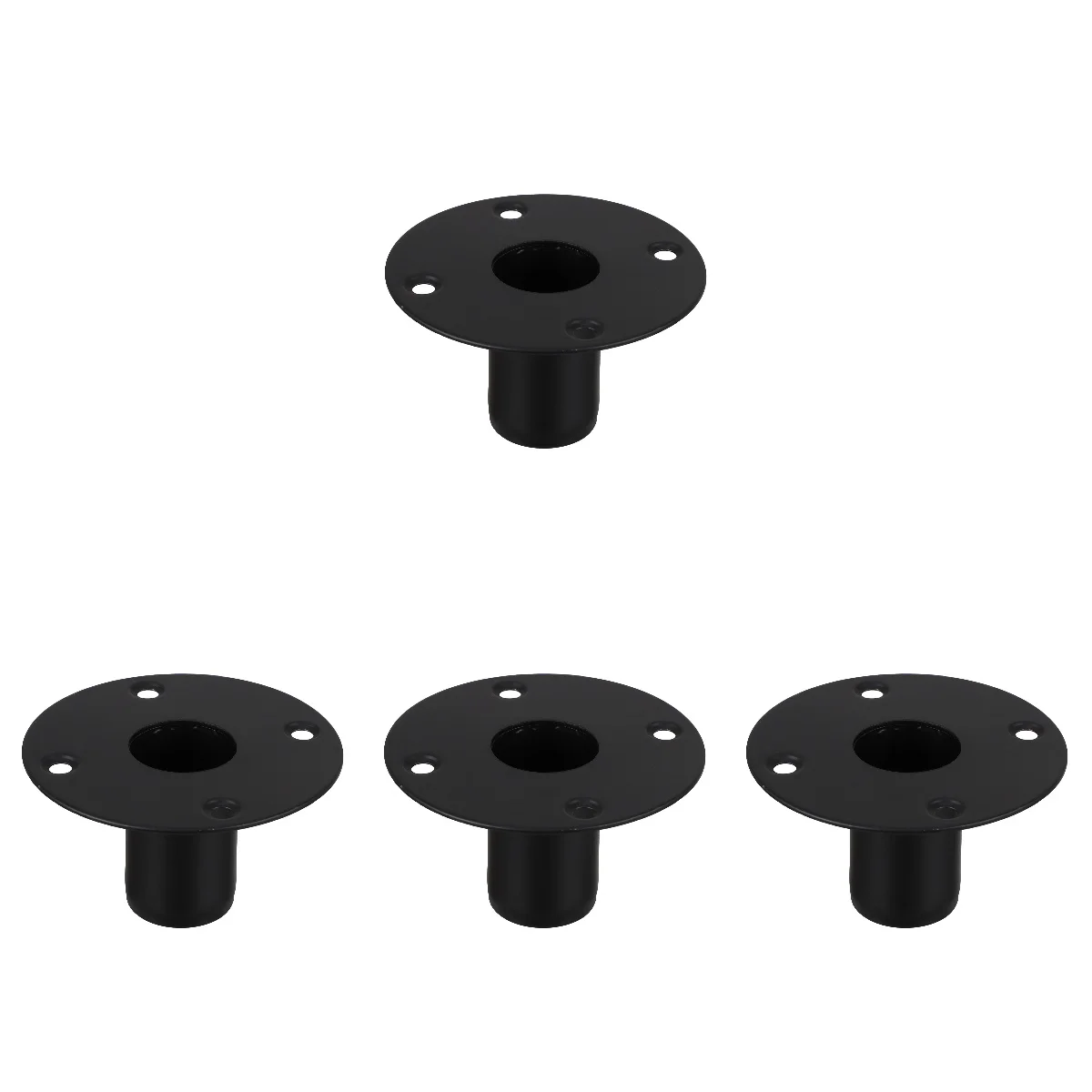 

4 Pieces Speaker Stage Seat Lightweight Stand Iron Holder Bar Major Studio Mount Metal Bracket Long-lasting