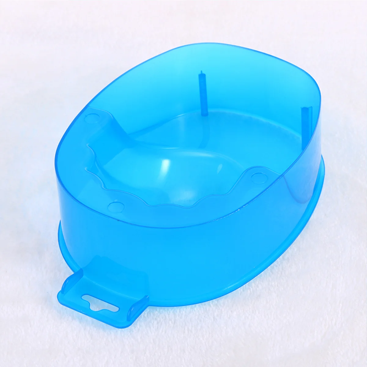 2 قطعة مسمار الفن نقع السلطانية مانيكير صينية الأزرق 180x115x50 مللي متر مسمار العلاج الأظافر كاذبة إزالة بشرة التغذية صالون الاستخدام المنزلي #1