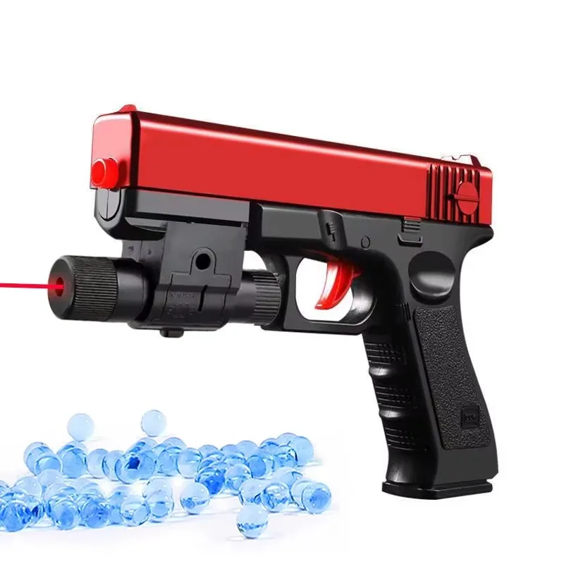 Pistolet jouet manuel en Gel G17, pistolet à balle molle, lanceur Airsoft CS, jeux de tir, armes pour enfants, cadeau pour garçons