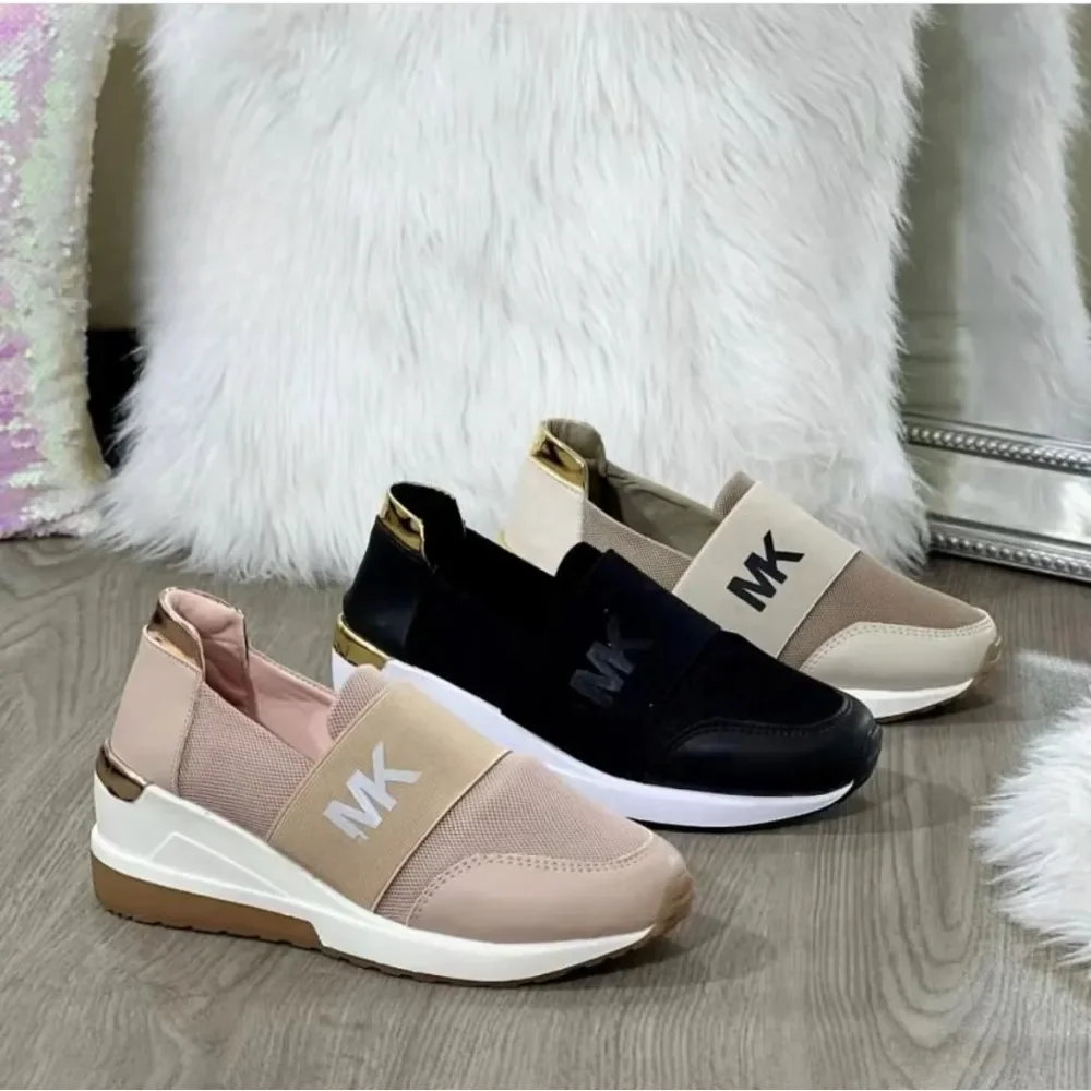 New Women Walking Shoes Air Cushion Non Slip Orthopedic Shoes Ladies Platform Shoes Women Mules Breathable Wedge Female Sneakers