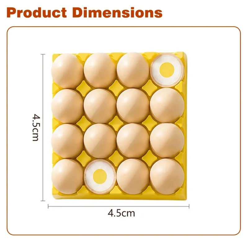 1pc Egg Fridge Magnets Set Reusable Fridge Magnet 3D Printing Egg Tray Fridge Magnet Creative DIY Design for Kitchen Home Decor