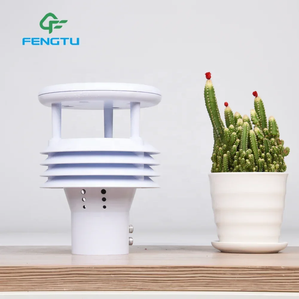 

unique Hot Sale WQX5 Mini Ultrasonic Weather Station Sensor Modbus RS485 For Wind Speed Direction Temperature Humidity Pressure