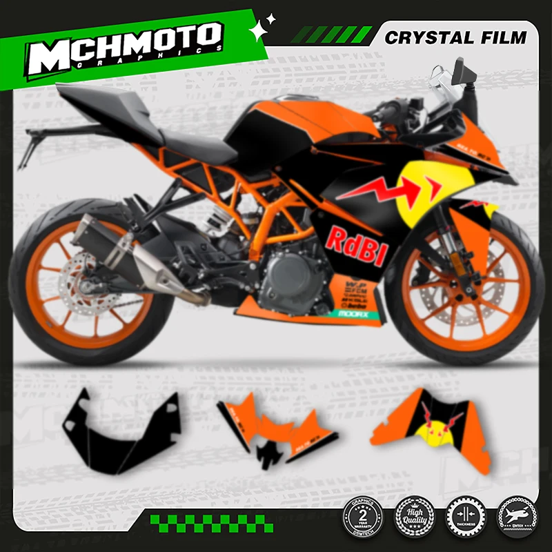 

MCHMFG Custom Team Full Set Motorcycle Graphics Decals Stickers Kits For KTM 2017 2018 2019 2020 RC250 RC390