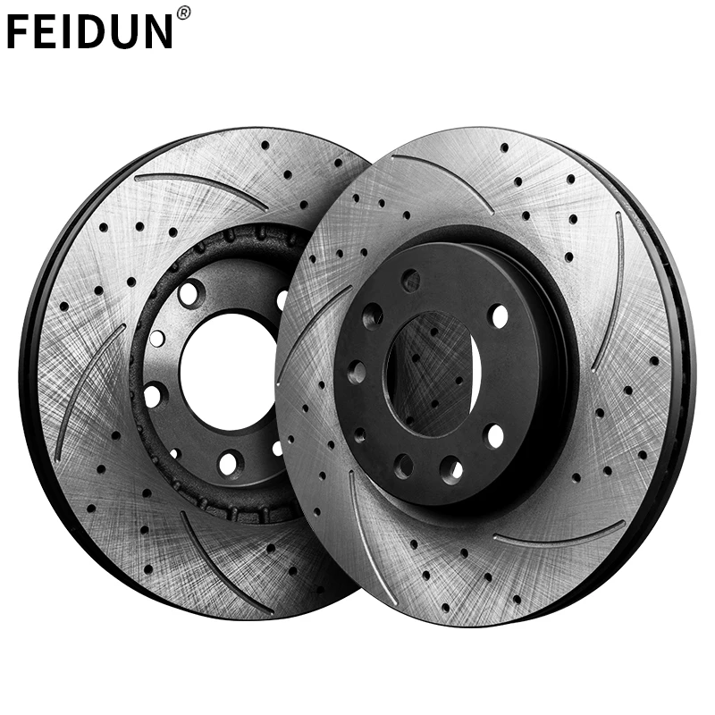 Noiseless resolve brake shaking Auto Parts Car brake discs Automotive BRAKE ROTOR for Skoda Octavia Combi RS Kodiaq RS GT Karoq