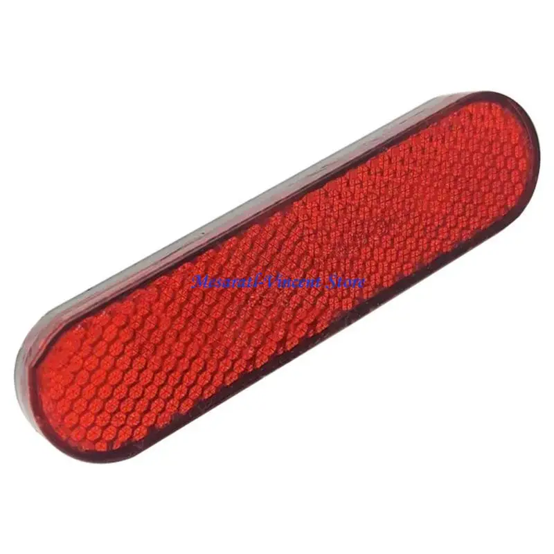 

A70F Reflective Mud Flap Reflectors Accessories For Motorized Bikes Electric Scooters Motorcycles, Improves Nighttime Safety