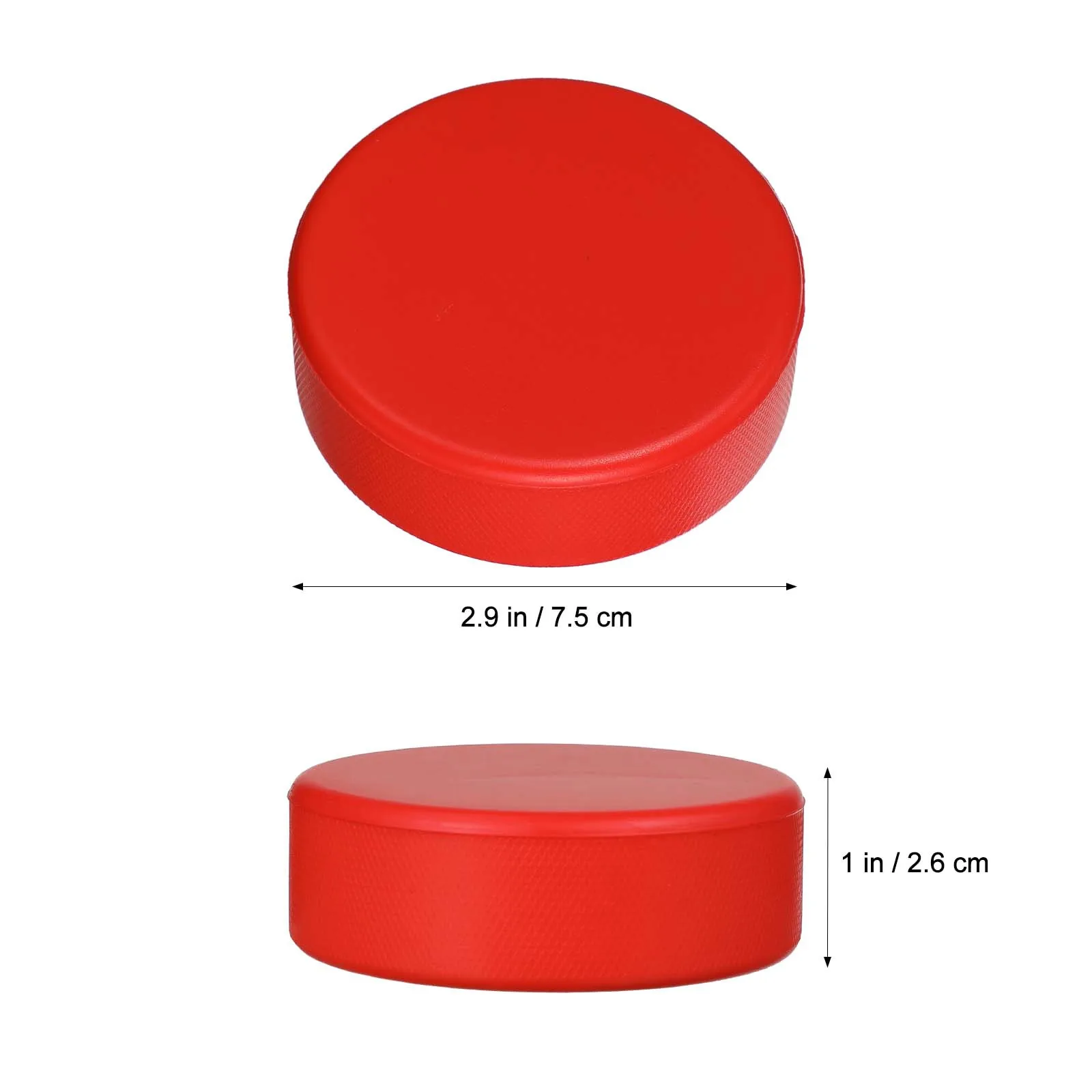 6 قطعة هوكي الجليد عفريت رغوة الهوكي الرياضة عفريت كرات الصولجان الناعمة للتدريب على الأرض الداخلية ممارسة الرياضة الكرة ملحق فريق الرياضة