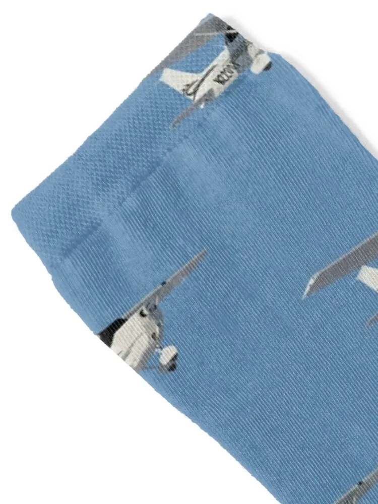 Cessna 172 with random callsign Socks fashionable Hiking boots men cotton high quality Girl'S Socks Men's