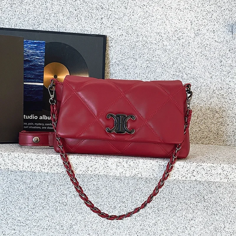 

Элегантная женская сумка высокого класса - просторная вместительная легкая роскошная универсальная маленькая сумка через плечо и портативная сумка