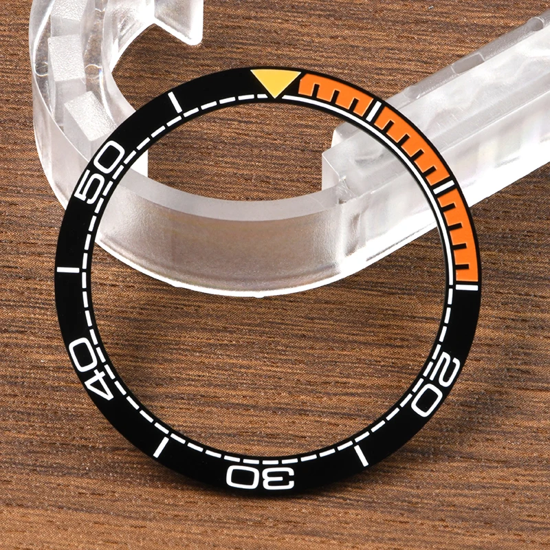 

Bezel Insert Ceramic 31.5-38mm for NH35A/36A movement watch parts fit skx007 009 diving watch