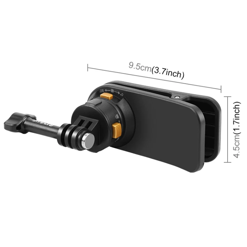 حقيبة ظهر مغناطيسية للكاميرا الرياضية من PULUZ، دعامة سريعة الإصدار لـ GoPro HERO13 12 11 10 9 8، DJI OSMO، Insta360 وغيرها #2