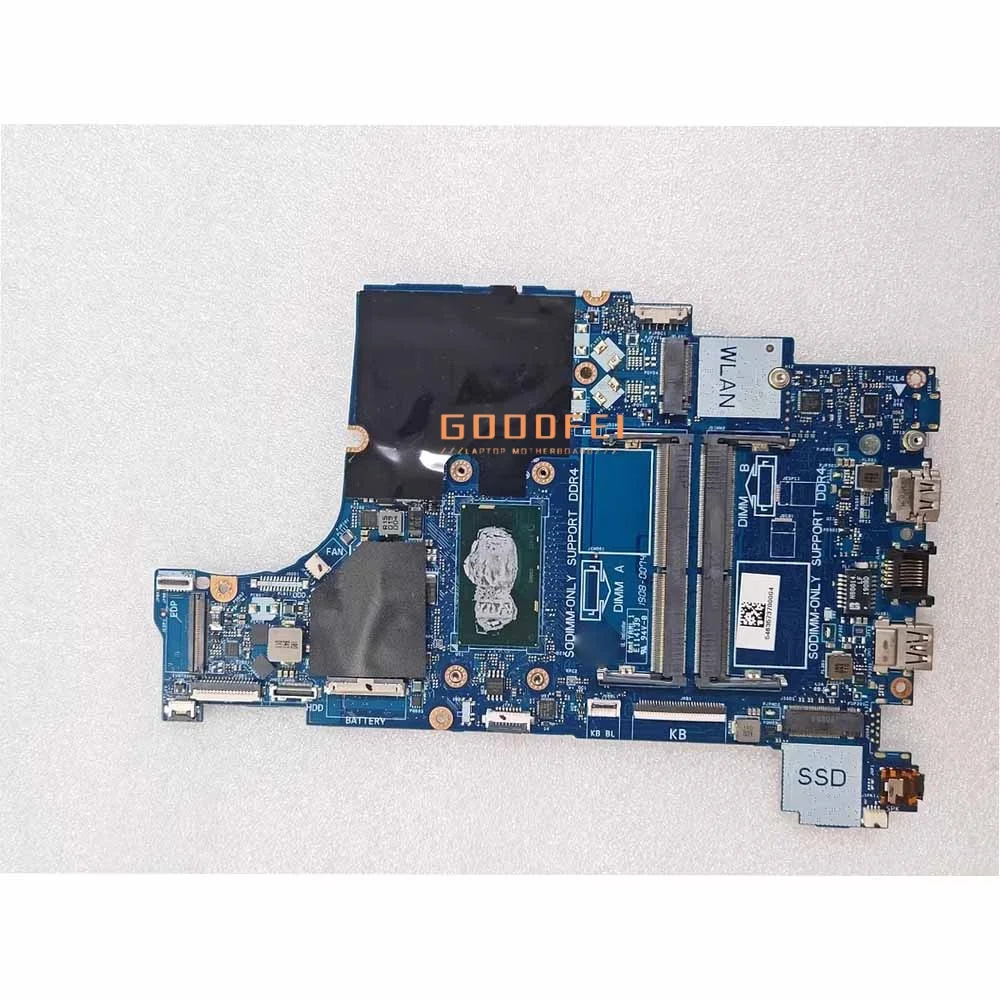 

For DELL Latitude 3490 3590 Laptop Motherboard Notebook Mainboard Accessories LA-F116P With I5-8350 100% Test OK