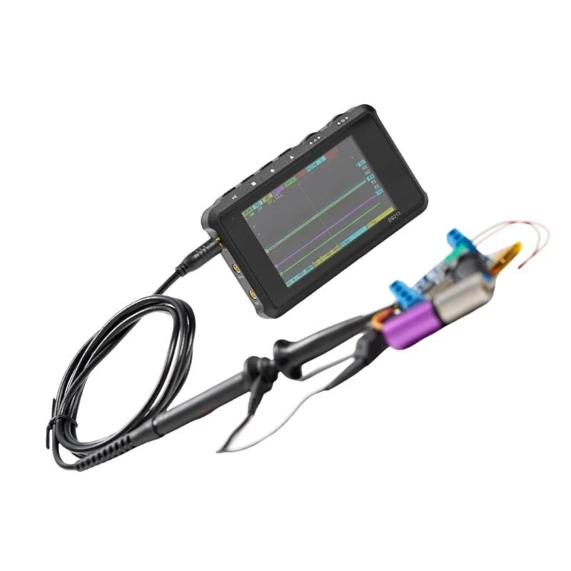 SZ Pocket Size Oscilloscope Built In 1000mAh Battery Digital Oscilloscope 100MSa/s Sampling Rate 4 Channel Signal Generator