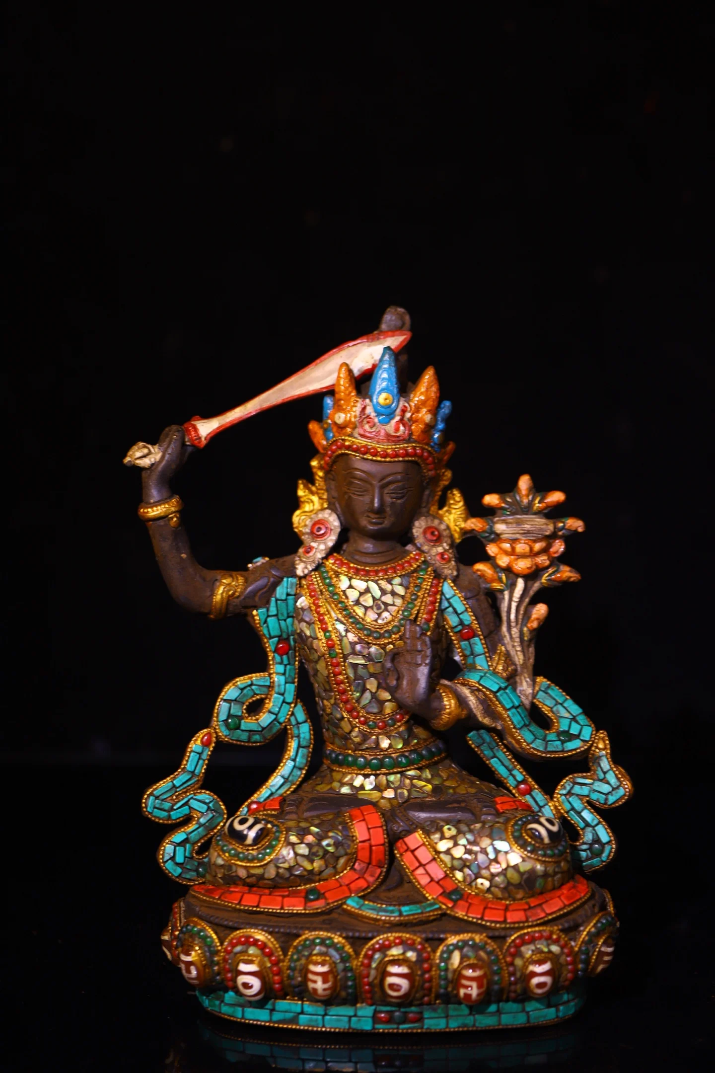 9"Folk Old Lima Cop…